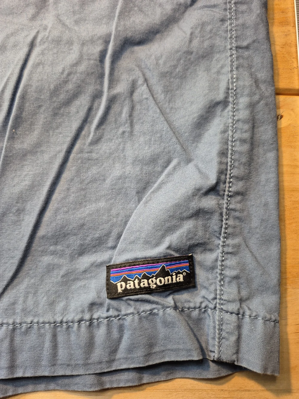 Patagonia Men's Light Slate Blue Flat Front Shorts